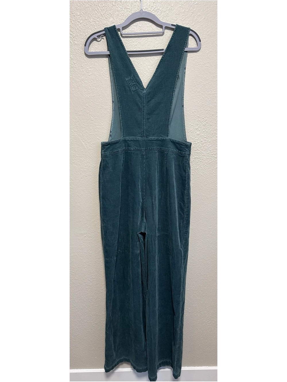 Pilcro Deep-V Corduroy Jumpsuit - Picture 4 of 7